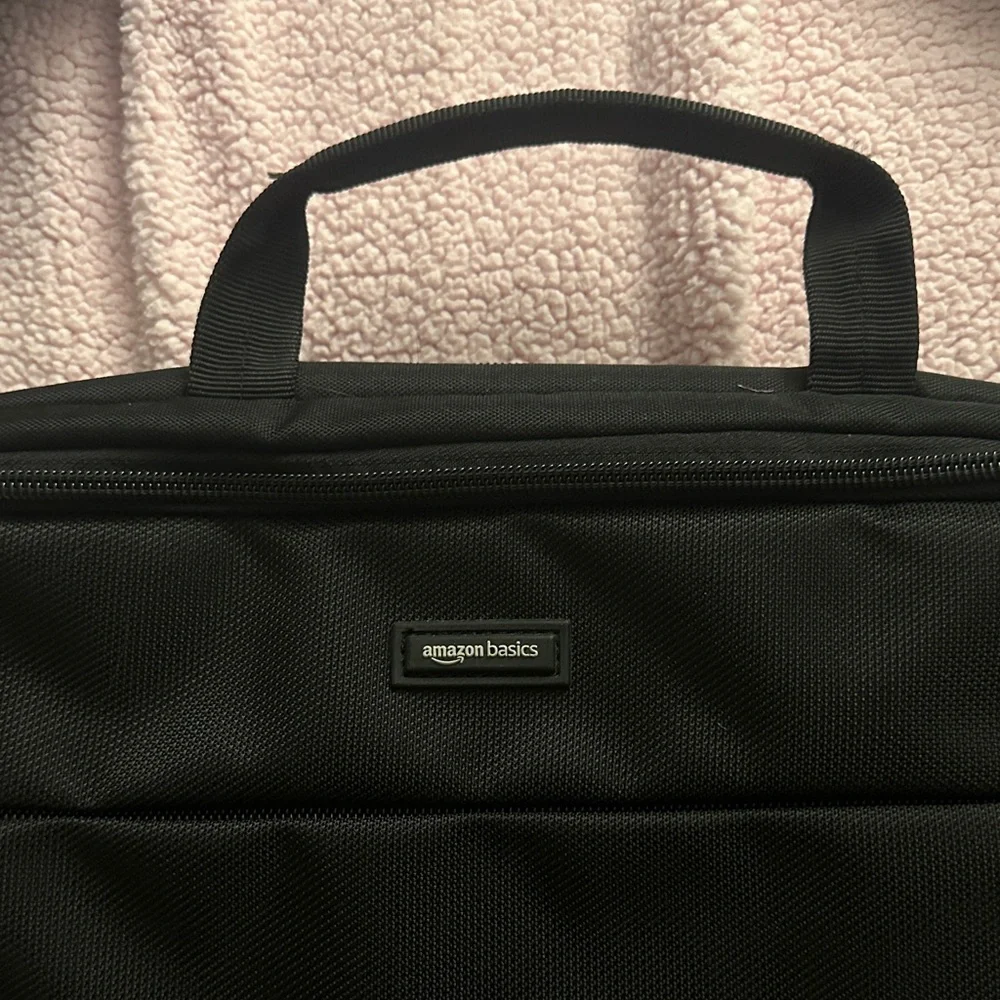 Amazon Basics Black Laptop Bag - Picture 2 of 6